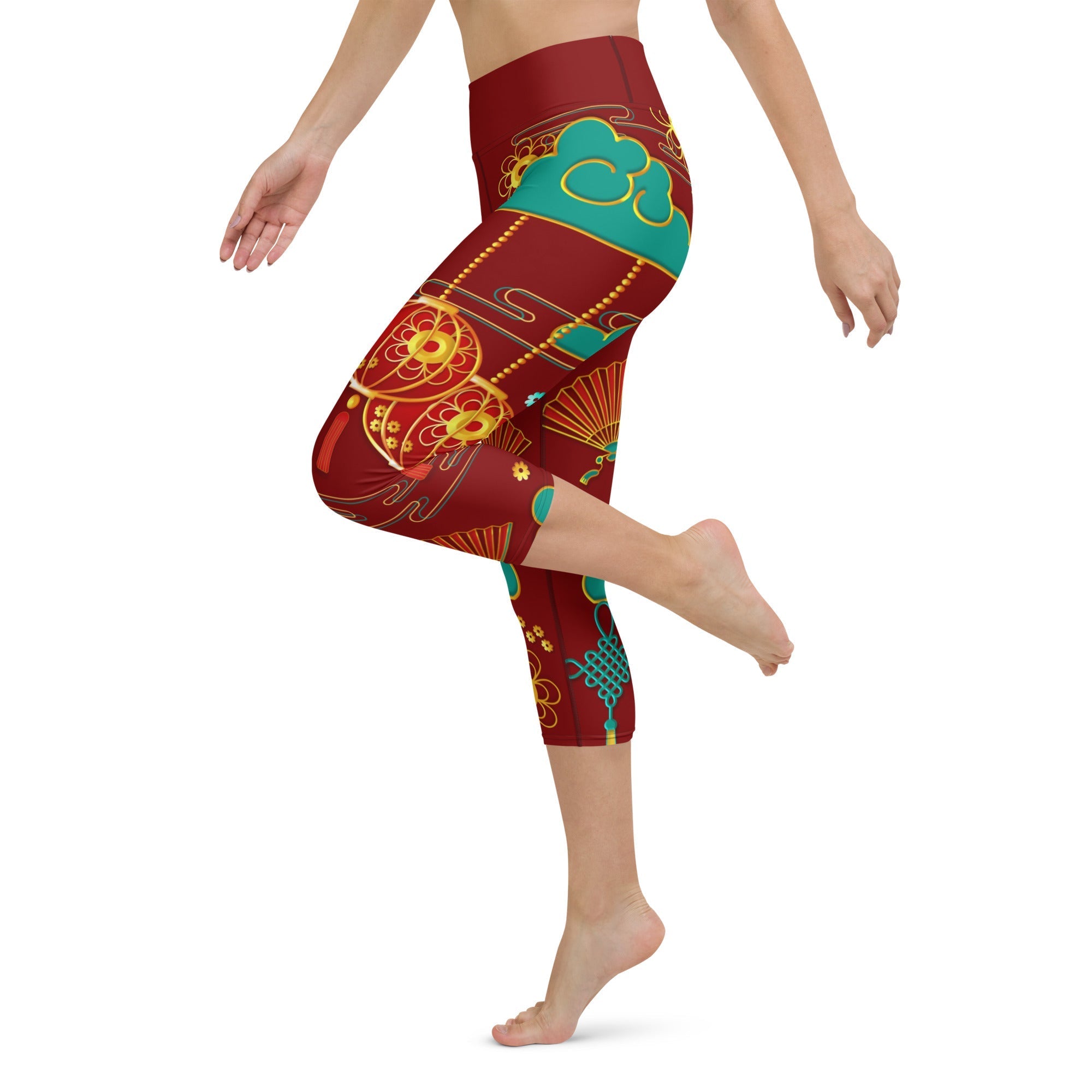 Lunar New Year Yoga Capris