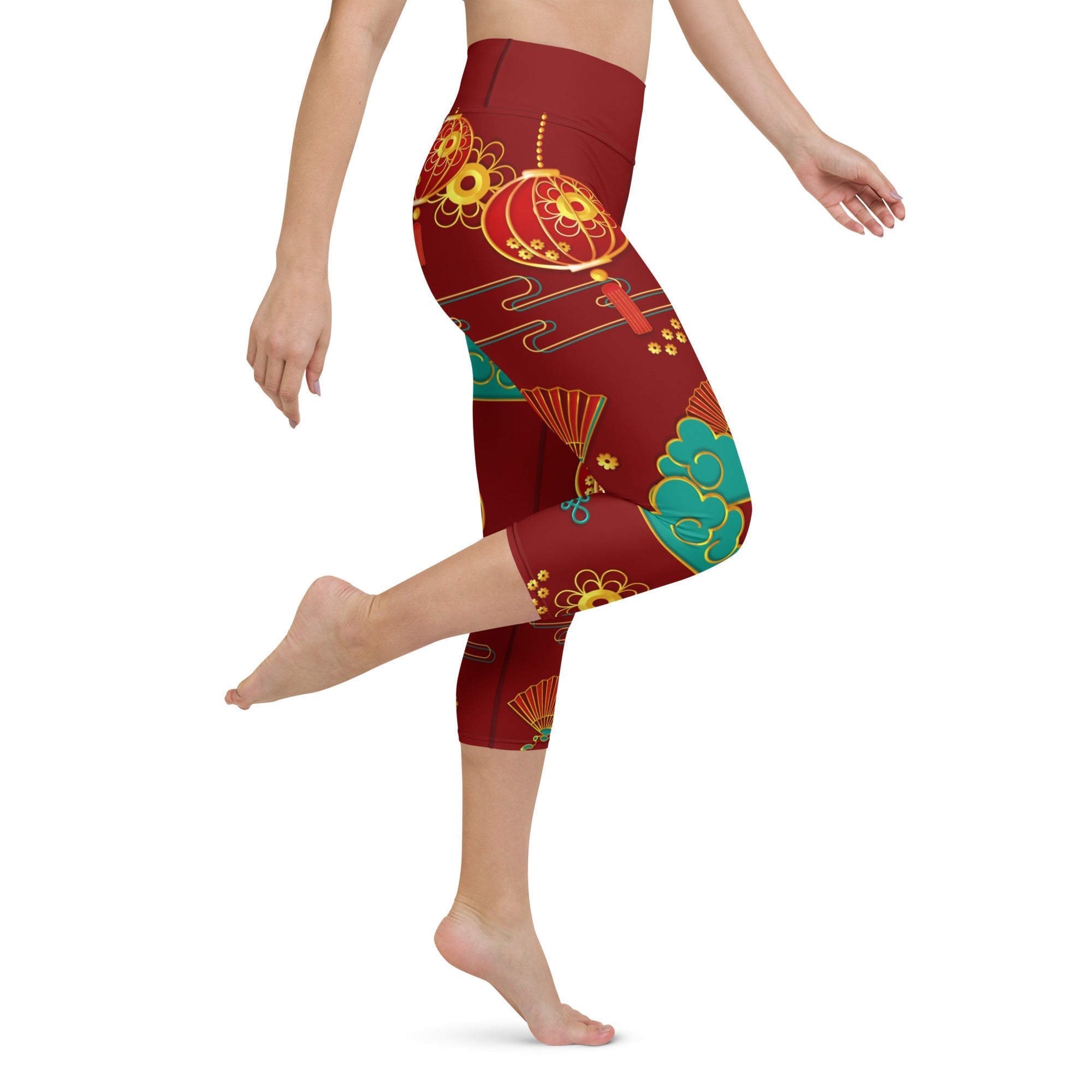 Lunar New Year Yoga Capris