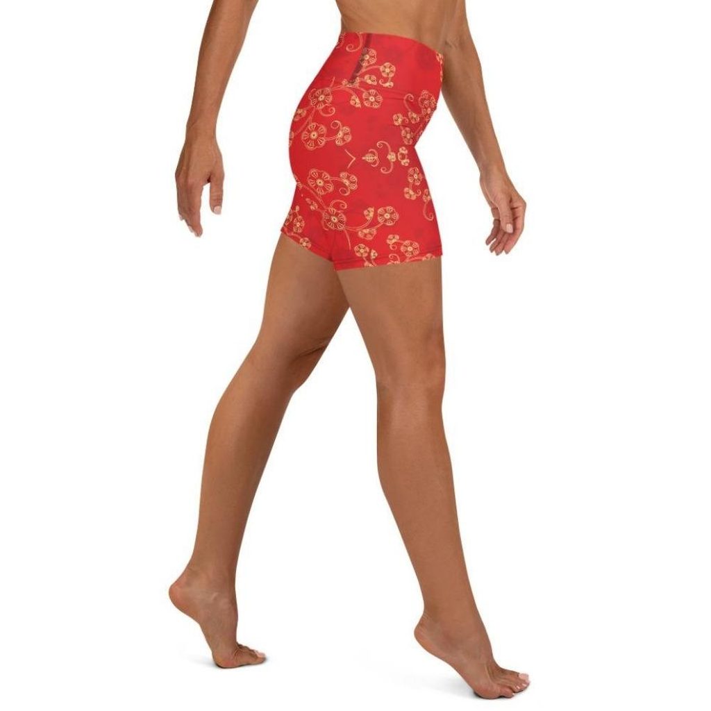 Lunar New Year Yoga Shorts