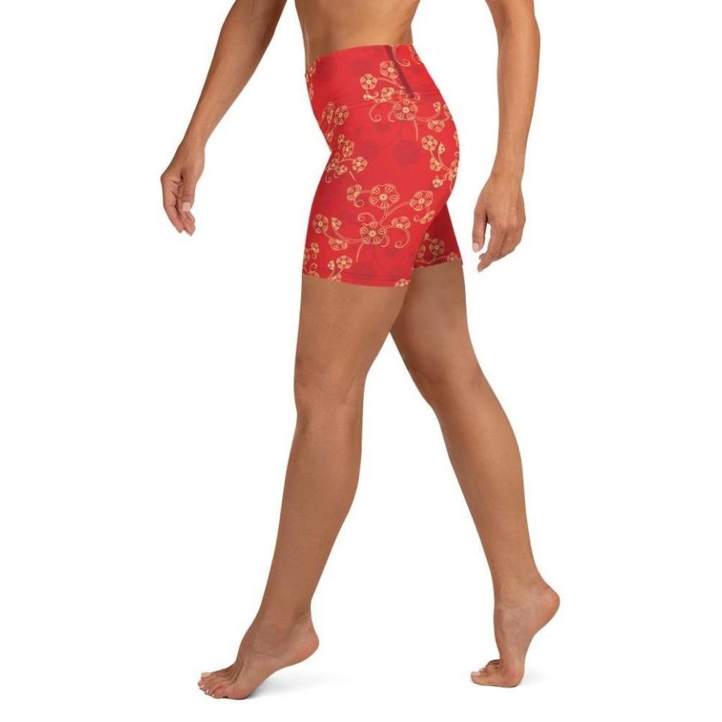 Lunar New Year Yoga Shorts