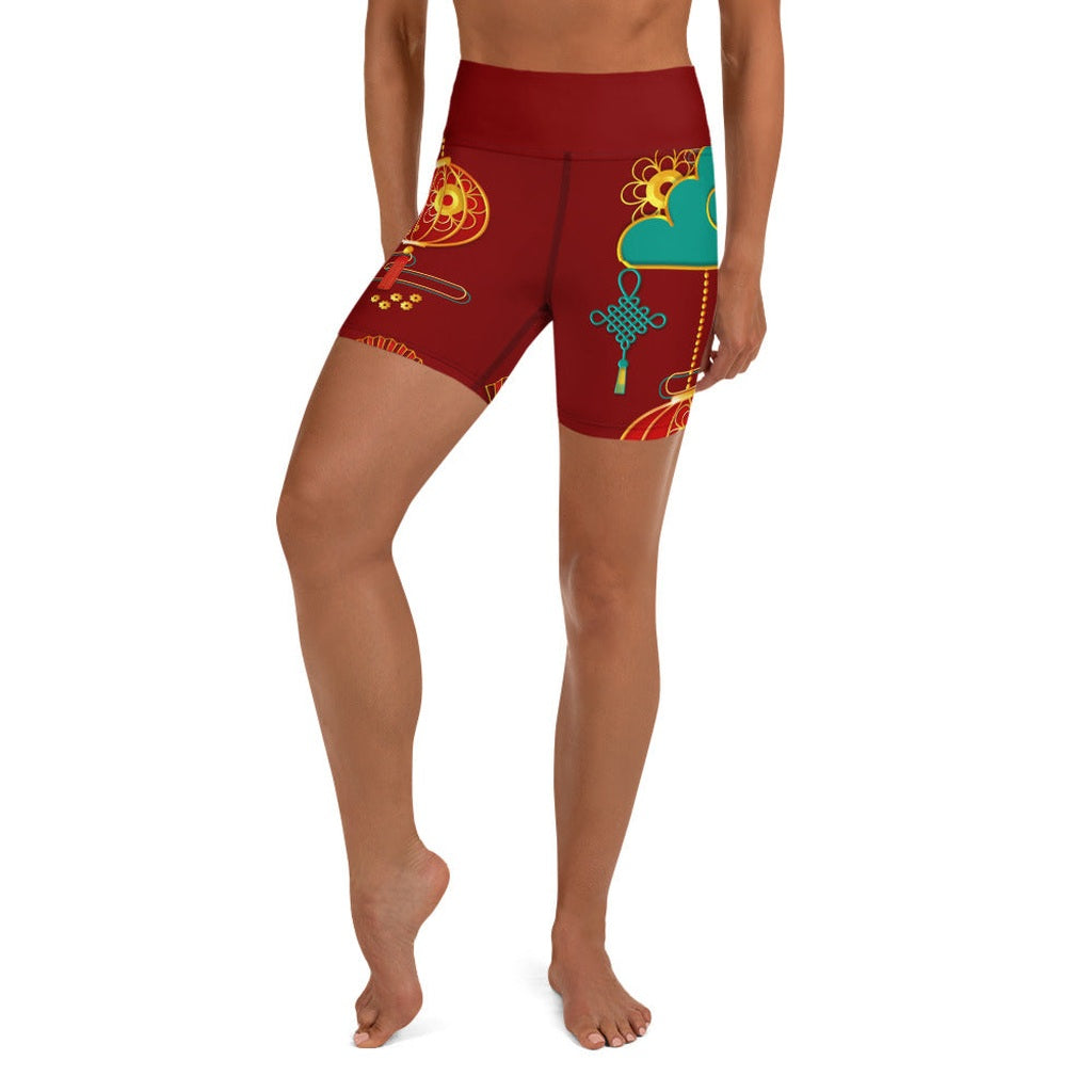 Lunar New Year Yoga Shorts