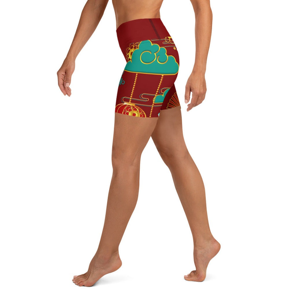 Lunar New Year Yoga Shorts