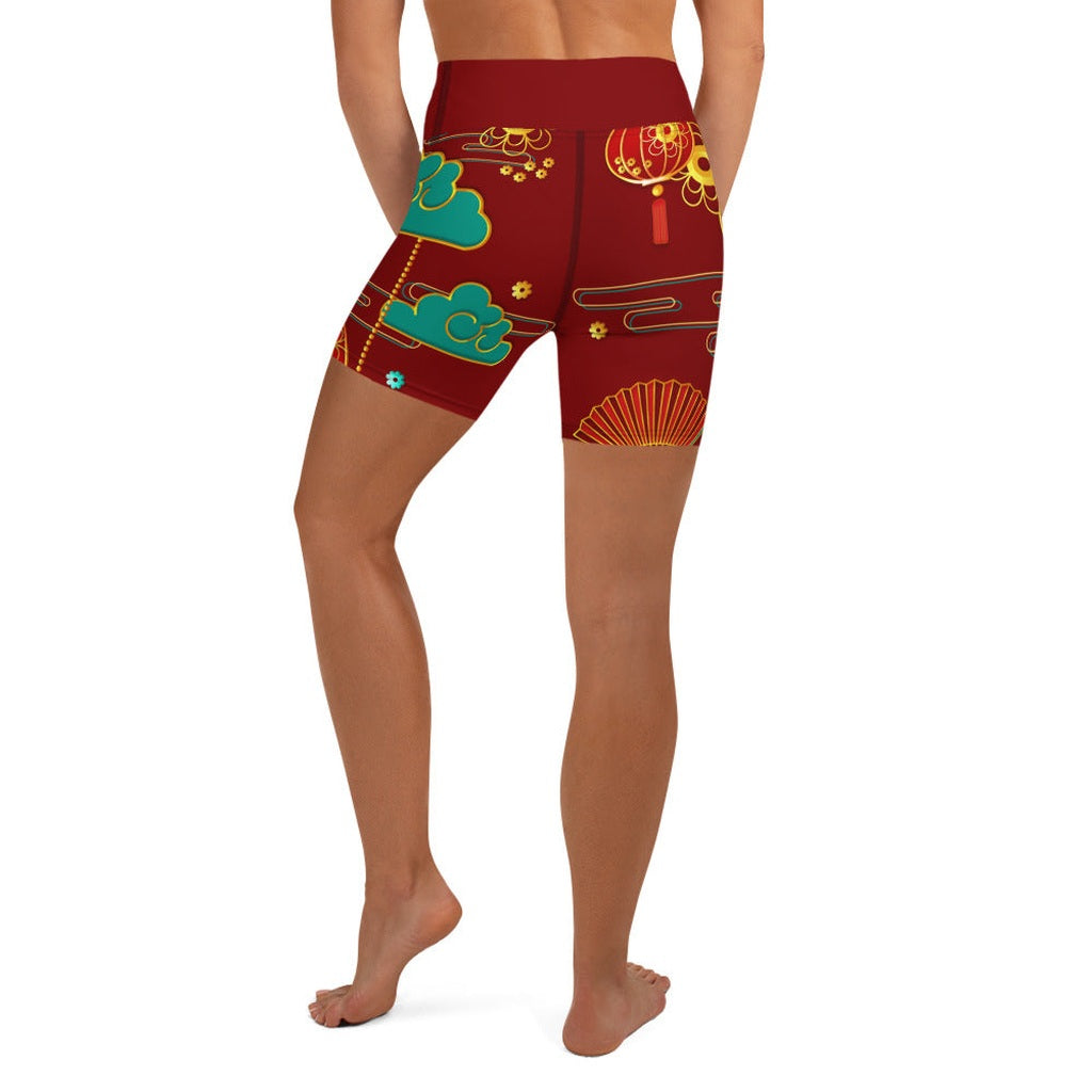 Lunar New Year Yoga Shorts