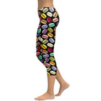 Macaroons Pattern Capris