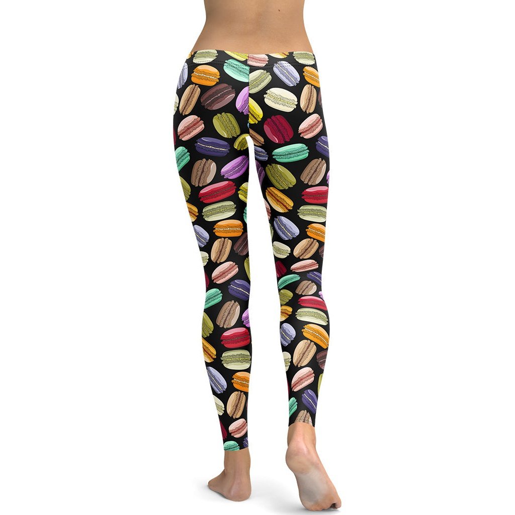 Macaroons Pattern Leggings