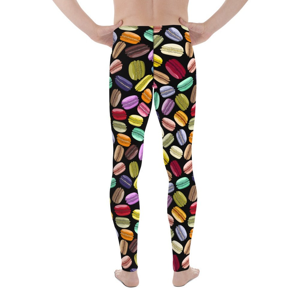 Macaroons Pattern Men's Leggings