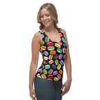 Macaroons Pattern Tank Top