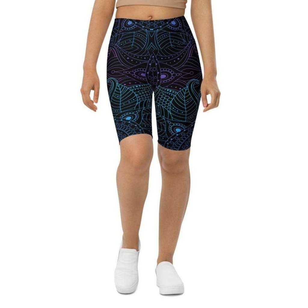 Magical Mandala Biker Shorts