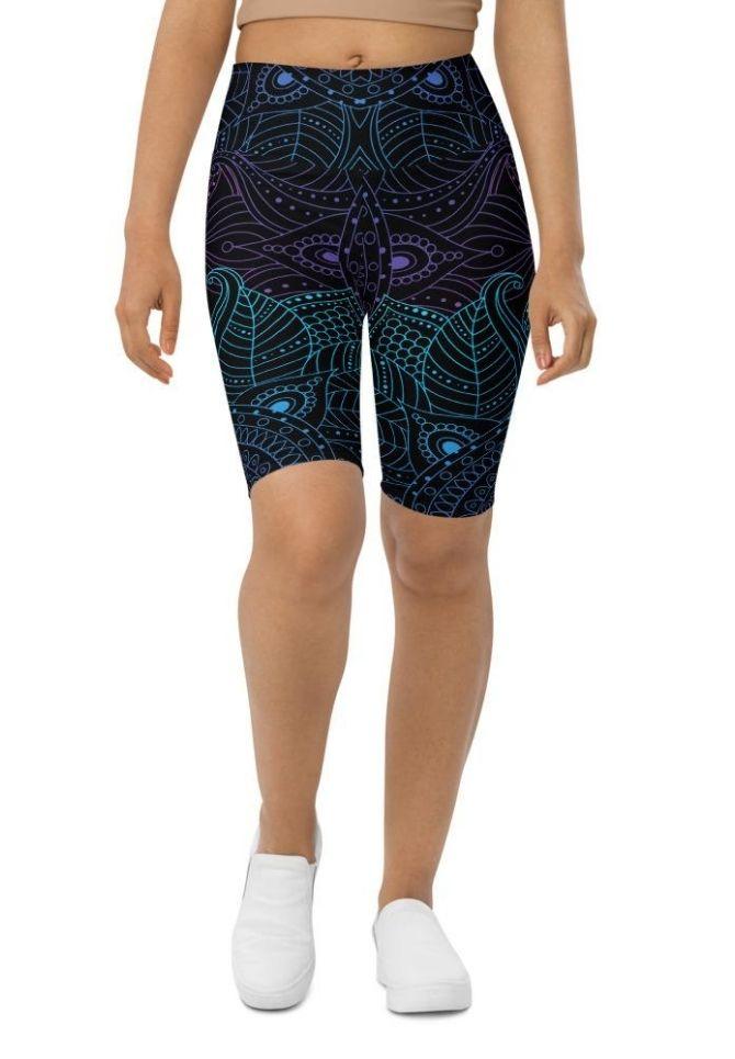 Magical Mandala Biker Shorts