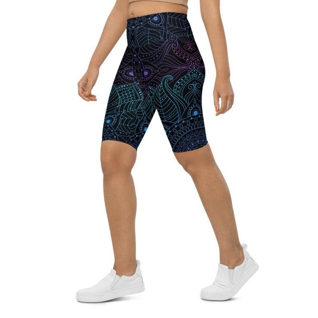 Magical Mandala Biker Shorts