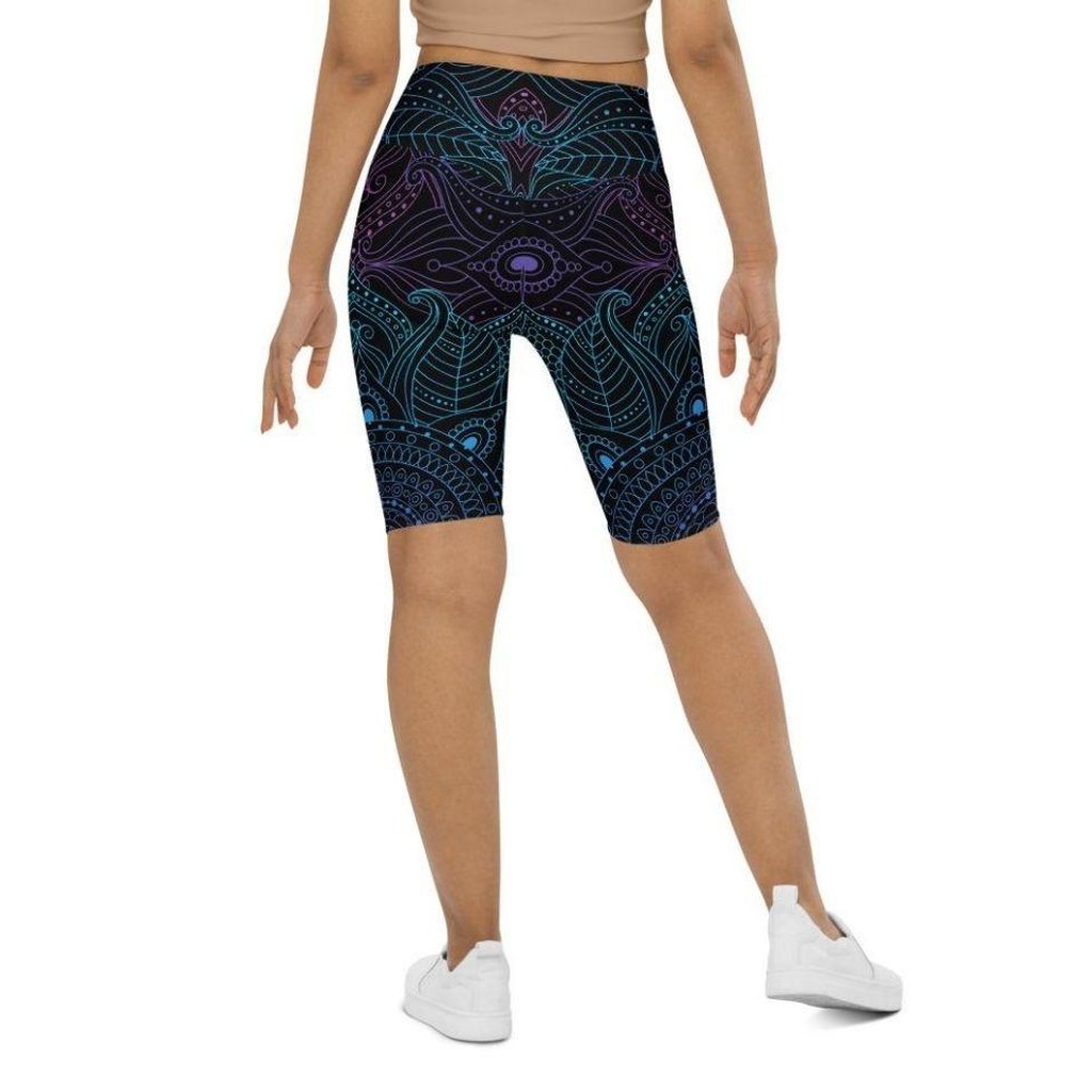 Magical Mandala Biker Shorts