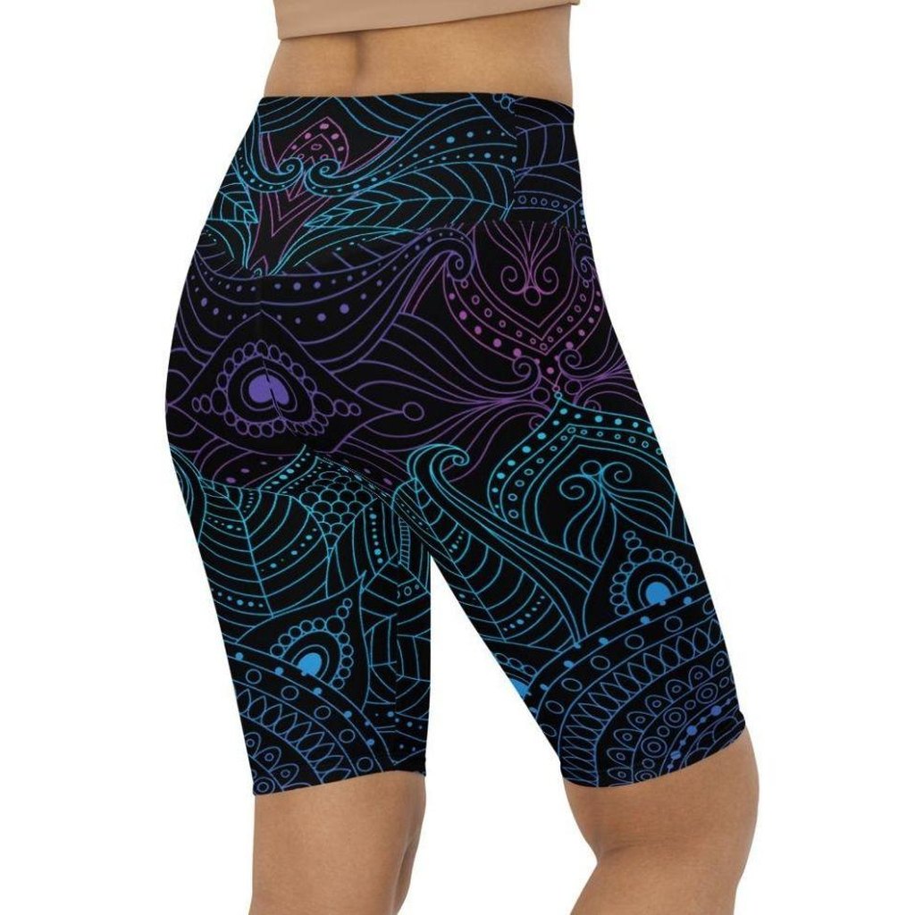 Magical Mandala Biker Shorts
