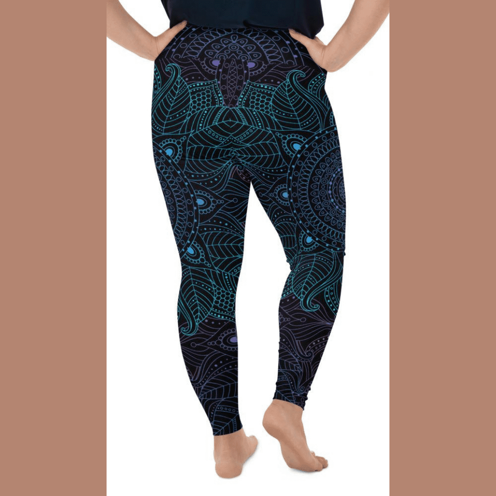 Magical Mandala Plus Size Leggings