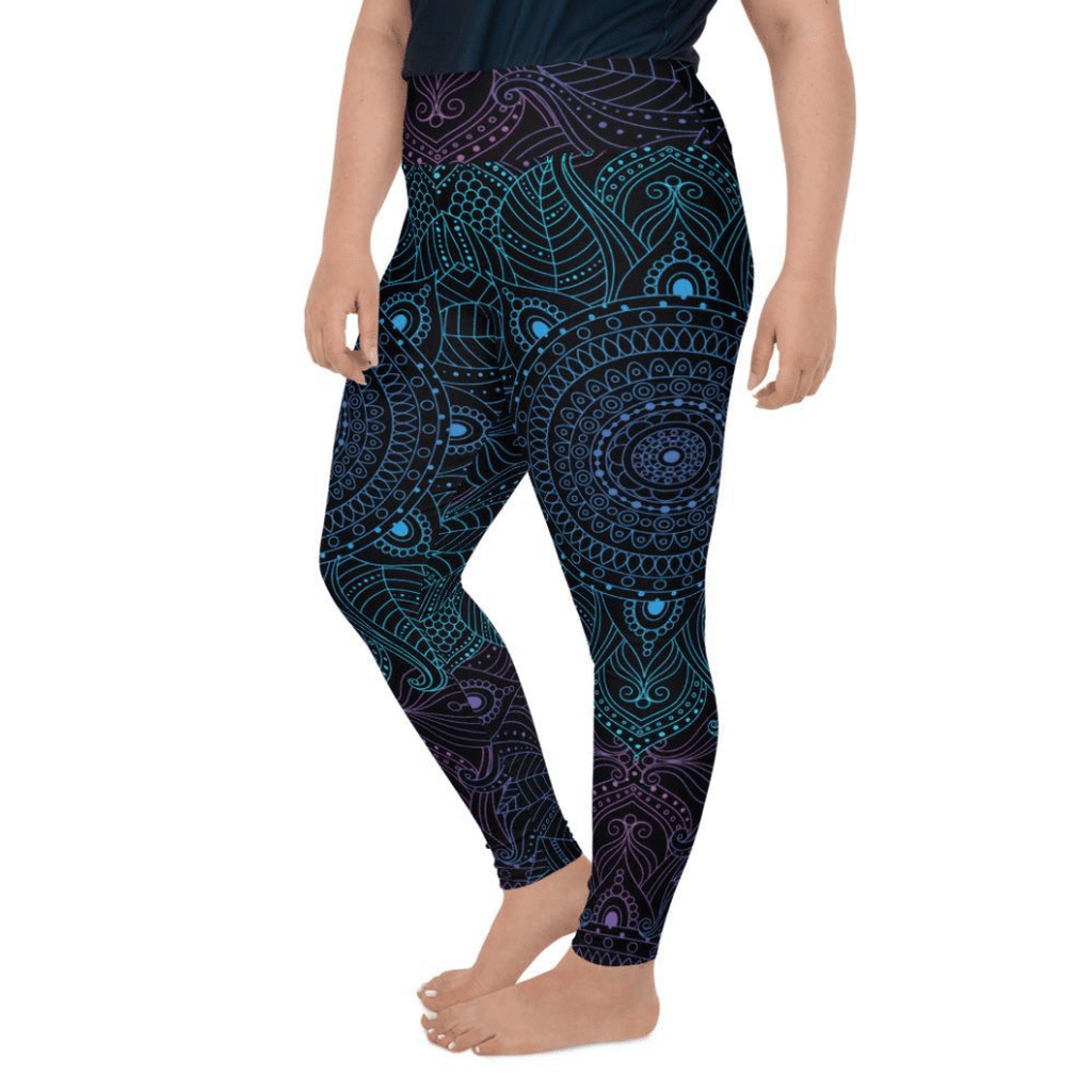 Magical Mandala Plus Size Leggings