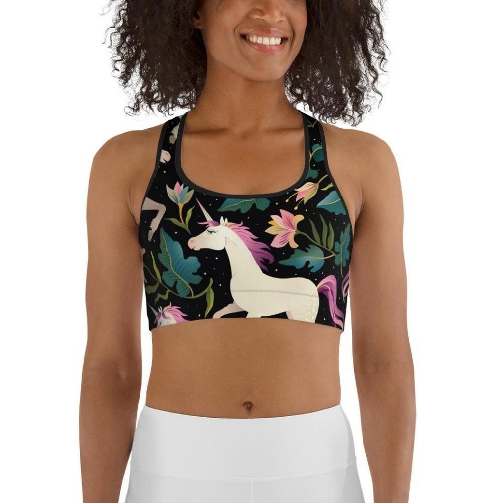 Magical Unicorn Sports Bra