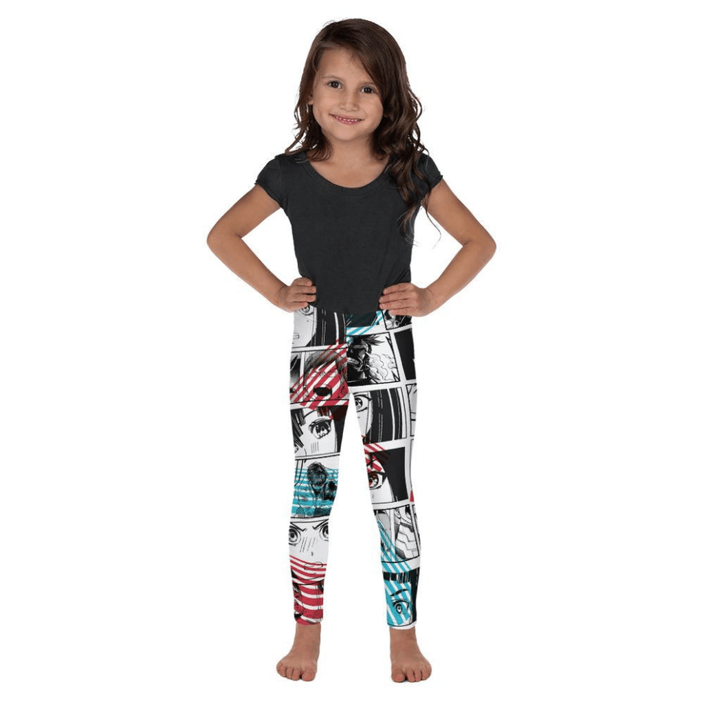 Manga Comic Book Kid's Leggings