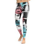 Manga Comic Book Leggings
