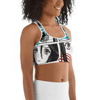 Manga Comic Book Sports Bra