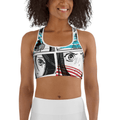 Manga Comic Book Sports Bra