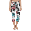 Manga Comic Book Yoga Capris