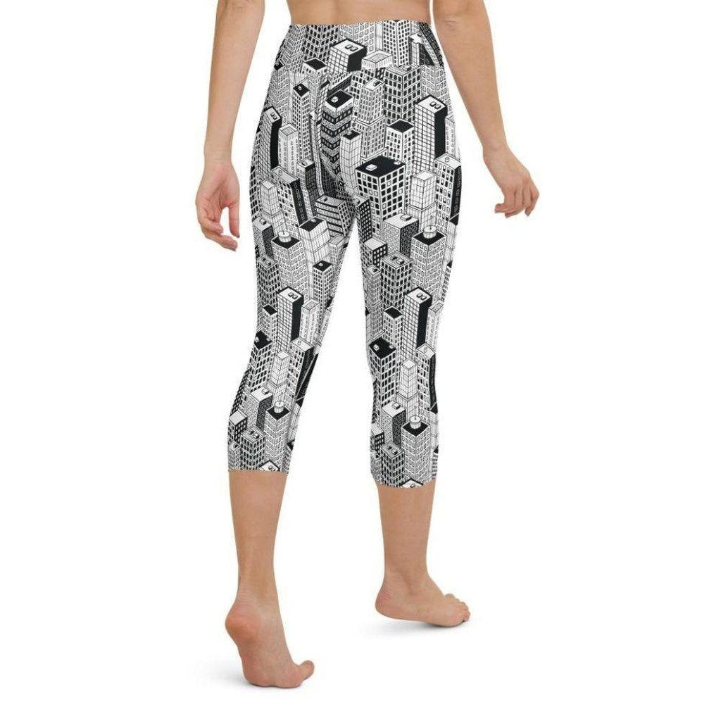 Manhattan View Yoga Capris
