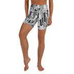 Manhattan View Yoga Shorts