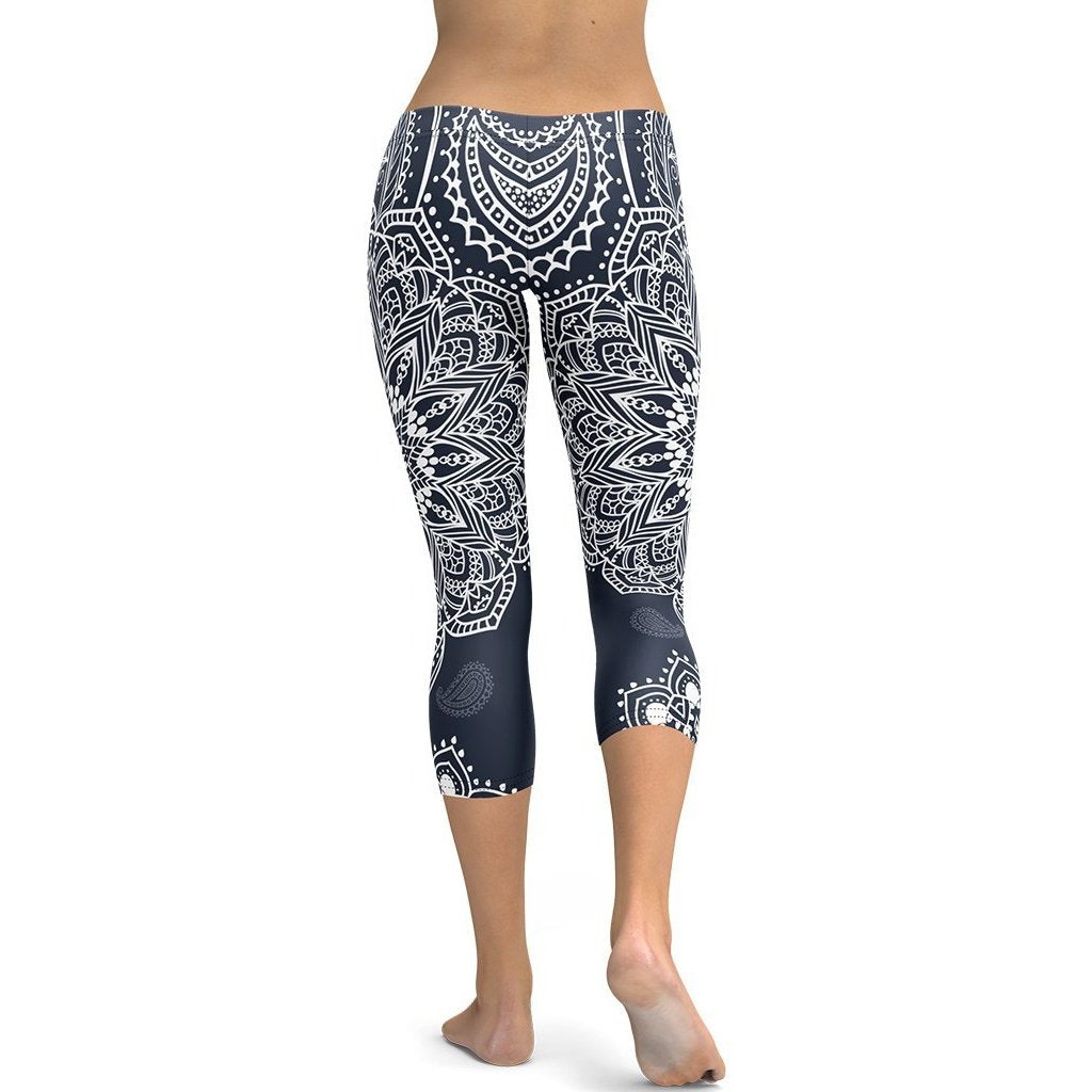 Mantra Capris Navy Blue