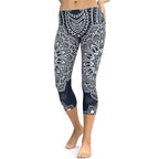 Mantra Capris Navy Blue