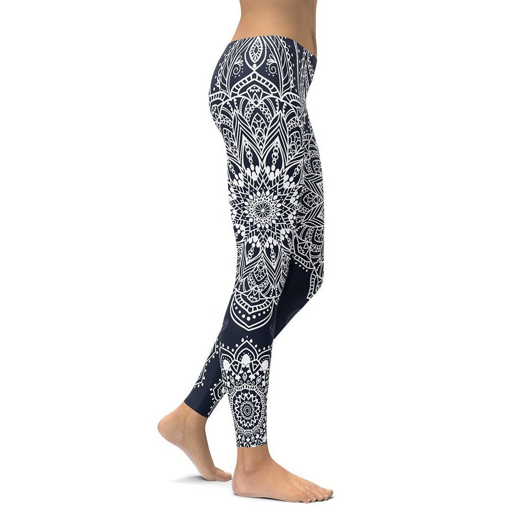 Mantra Leggings - FiercePulse - Premium Workout Leggings - Yoga Pants