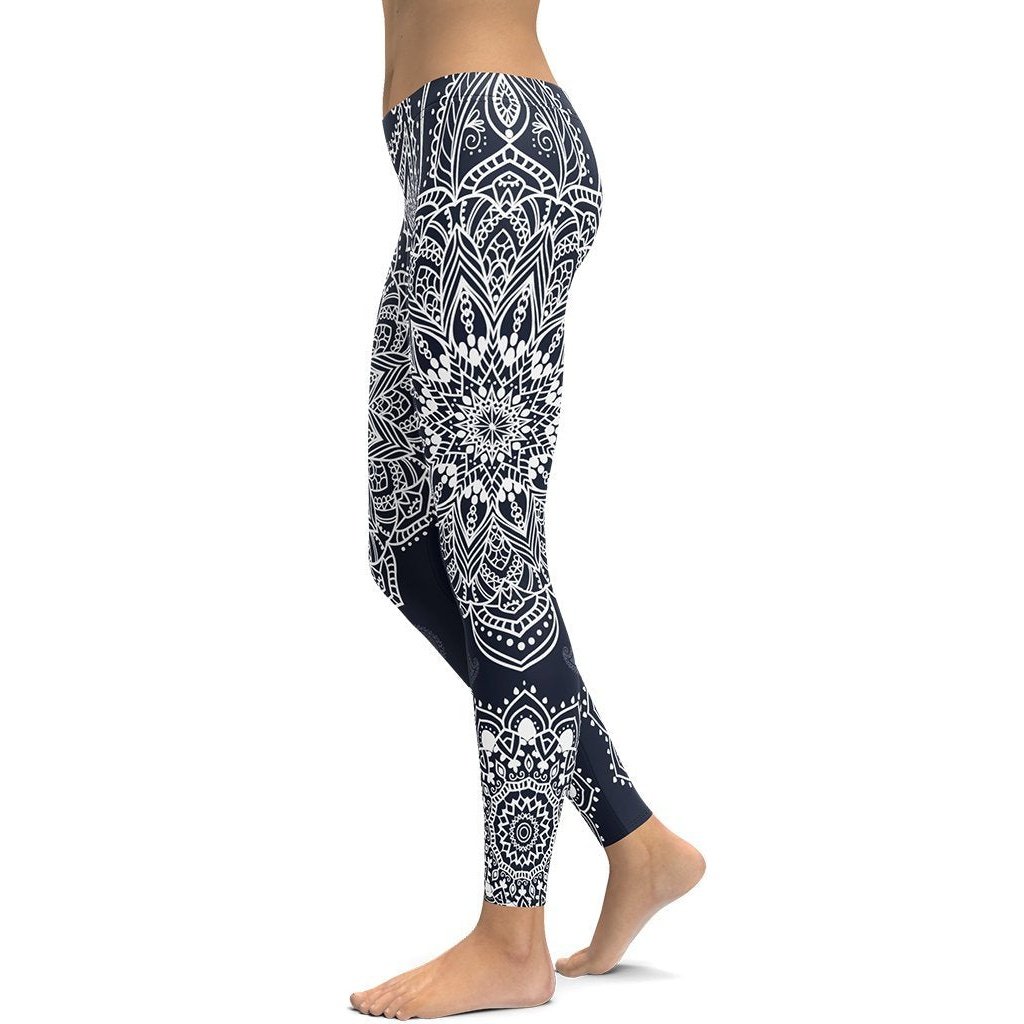 Mantra Leggings - FiercePulse - Premium Workout Leggings - Yoga Pants