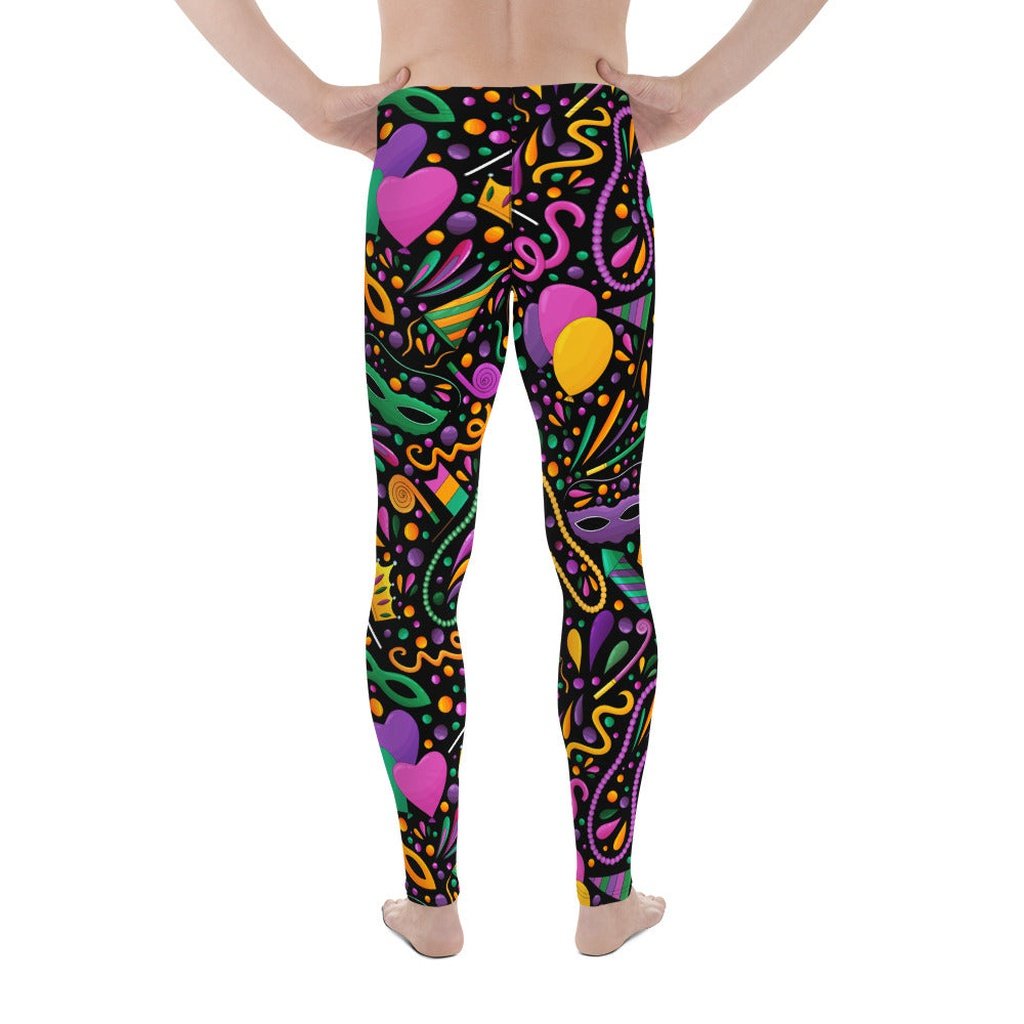 Mardi Gras Men's Leggings