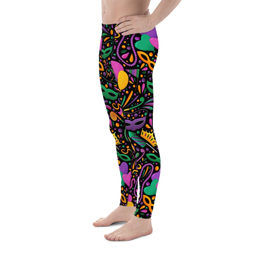 Mardi Gras Men's Leggings