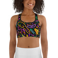 Mardi Gras Sports Bra