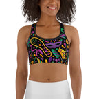 Mardi Gras Sports Bra