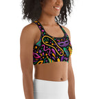 Mardi Gras Sports Bra