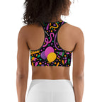 Mardi Gras Sports Bra