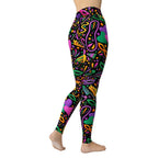 Mardi Gras Yoga Leggings