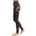 Mardi Gras Yoga Leggings