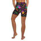 Mardi Gras Yoga Shorts