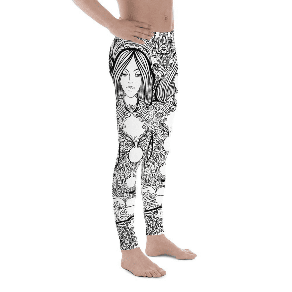 Meditation Zen Men's Leggings