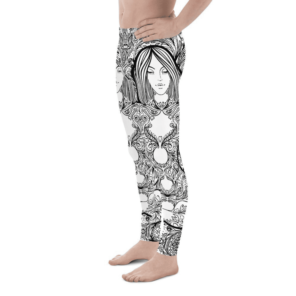 Meditation Zen Men's Leggings