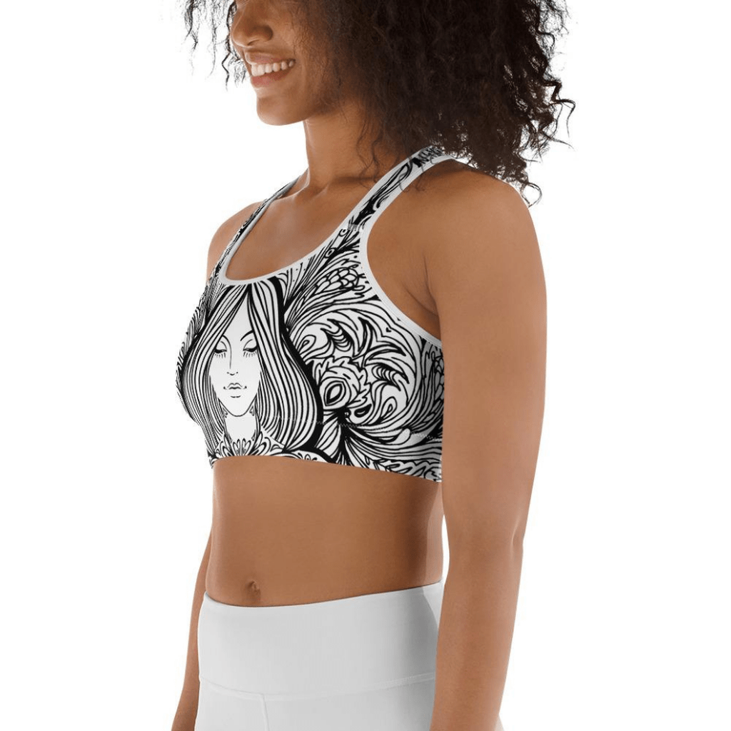 Meditation Zen Sports Bra