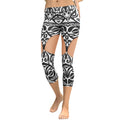 Medium Tone Cute Suspenders Capris