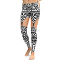 Medium Tone Cute Suspenders Leggings