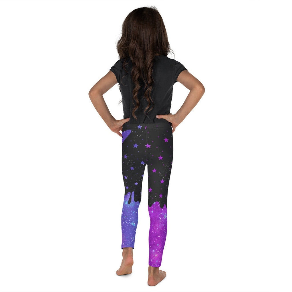 Melting Galaxy Kid's Leggings