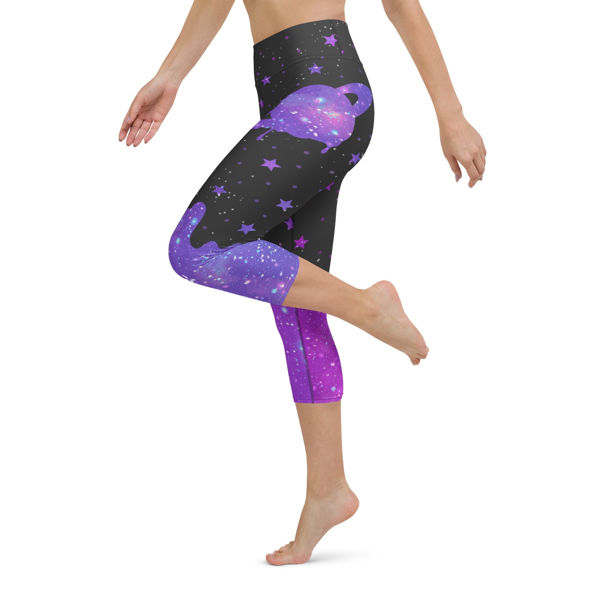 Melting Galaxy Yoga Capris