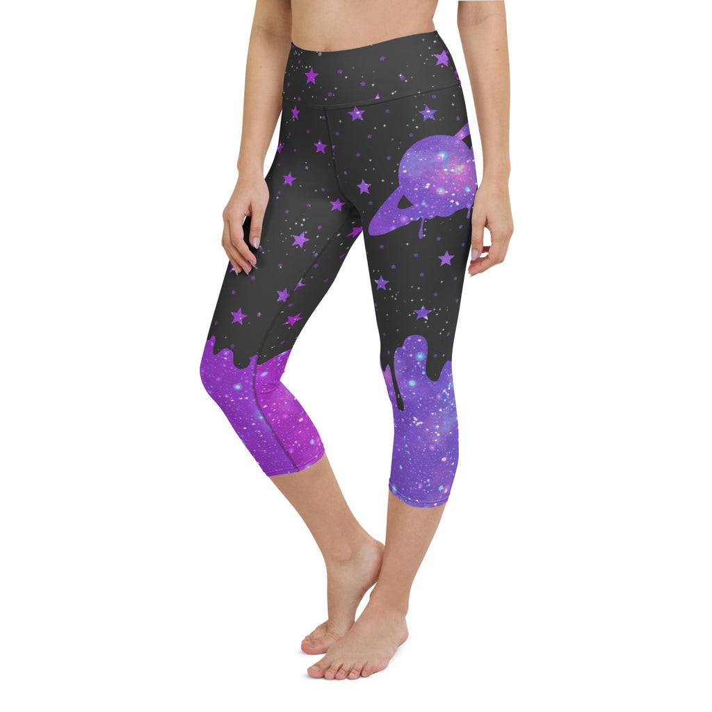 Melting Galaxy Yoga Capris