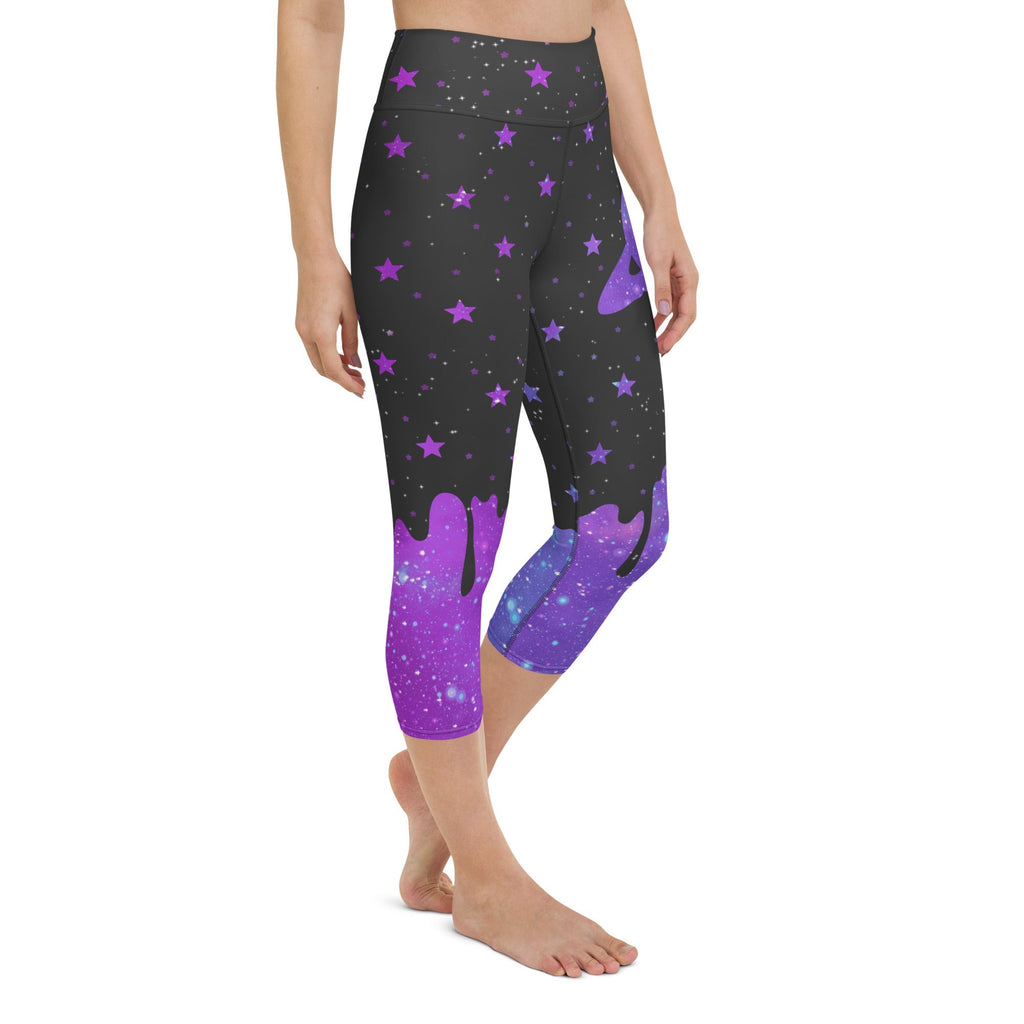 Melting Galaxy Yoga Capris