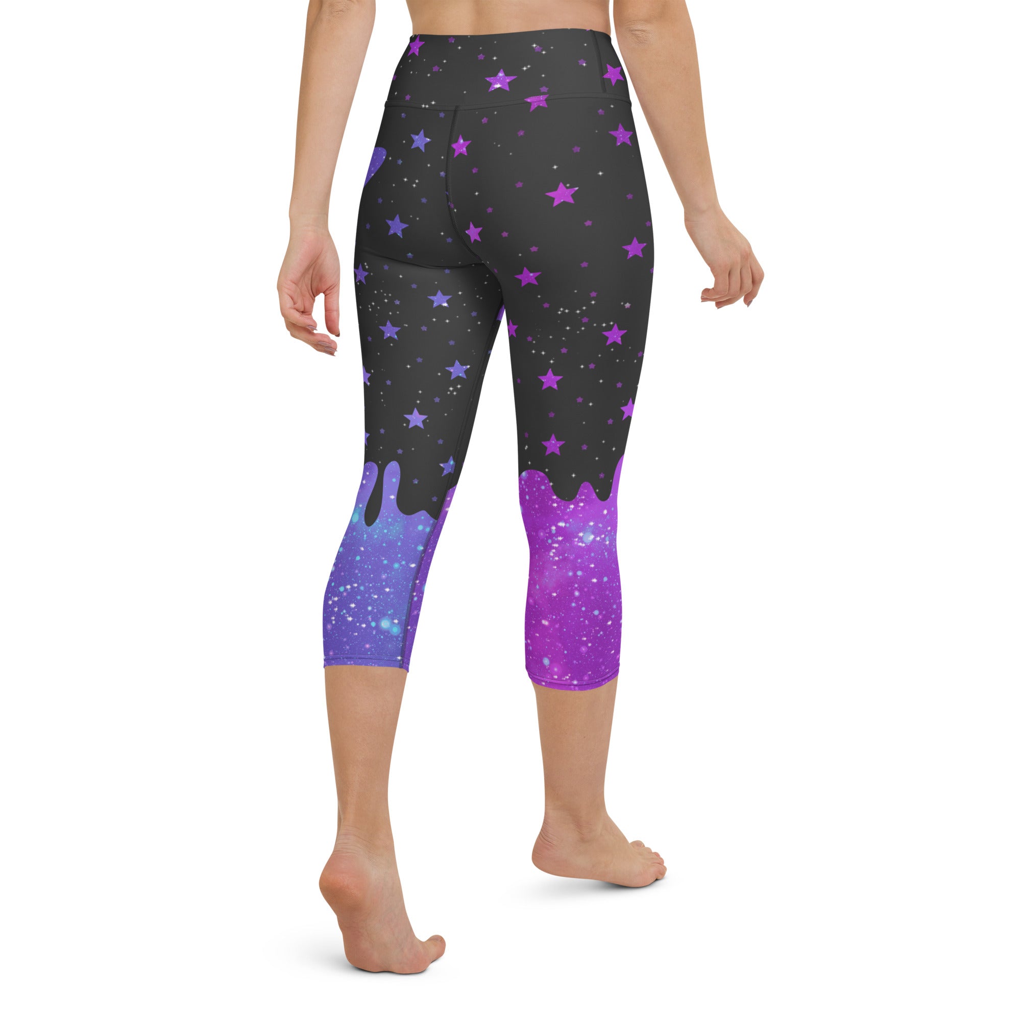 Melting Galaxy Yoga Capris