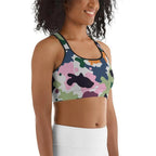 Modern Camo Sports Bra